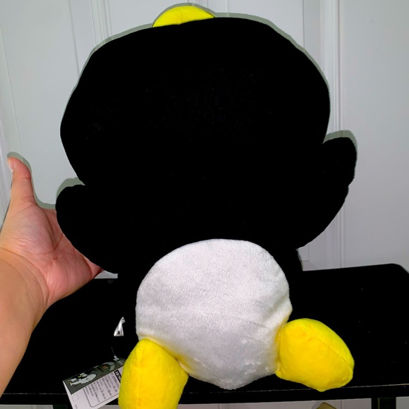 🌟New🌟Super Big Bad Badtz-Maru Napping Pose Japan Exclusive Plush🖤 Almost 18in - Picture 6 of 10